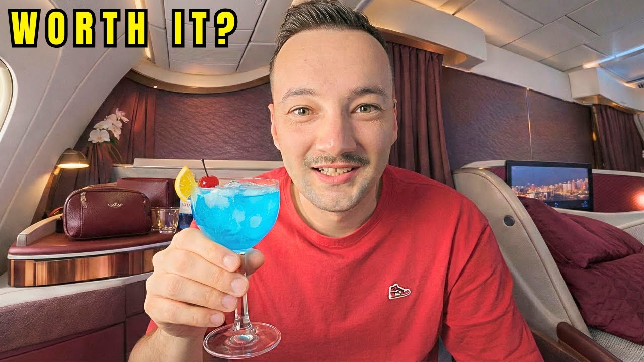 My 1st Time Flying Qatar Airways Business Class (World's Best Airline?)