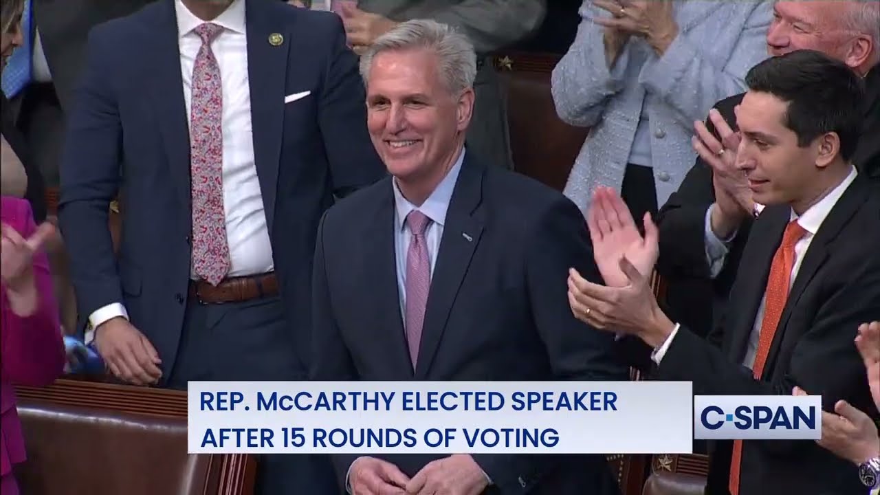 Kevin McCarthy Elected Speaker of the House