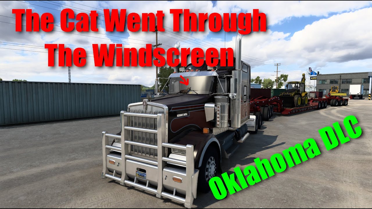 American Truck Simulator - Oklahoma dlc Woodward to Enid