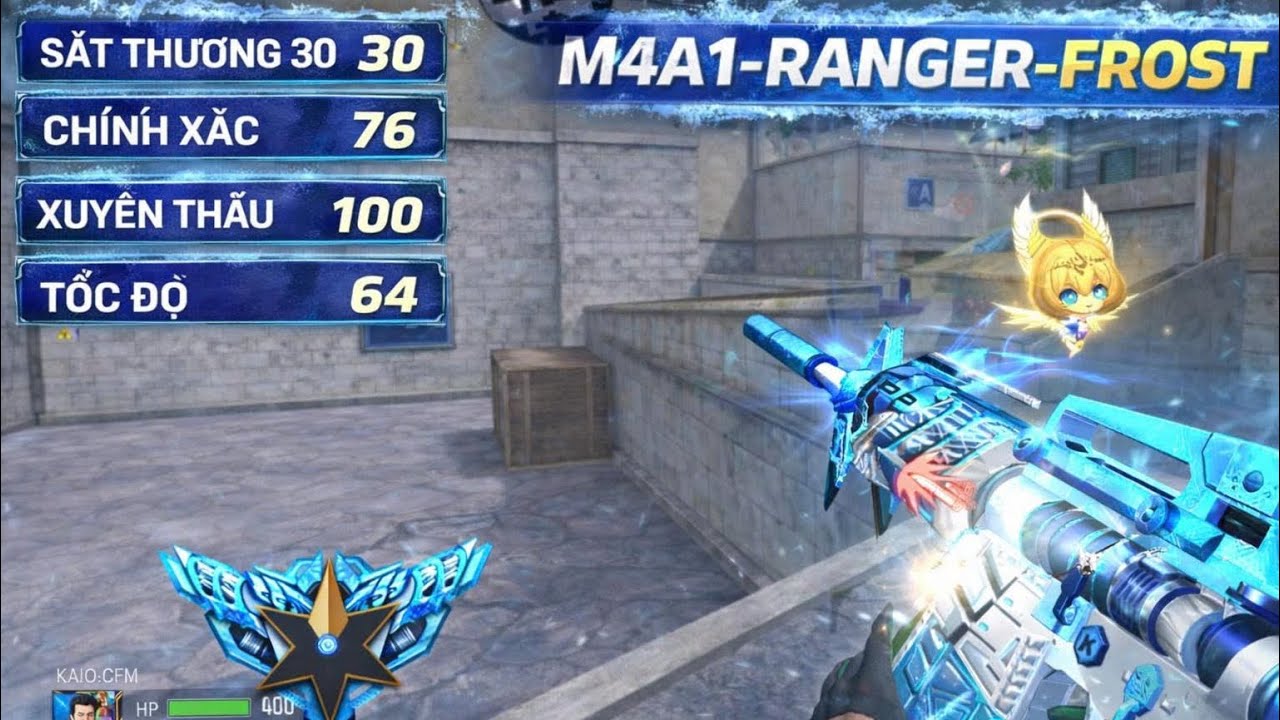 CF Mobile : CFL - M4A1 RANGER Súng Sịn FREE test Độ Hút Tâm Khủng Khiếp 