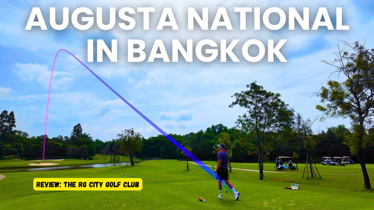 Number 1 Golf Course in Bangkok 🇹🇭 The RG City Golf Club