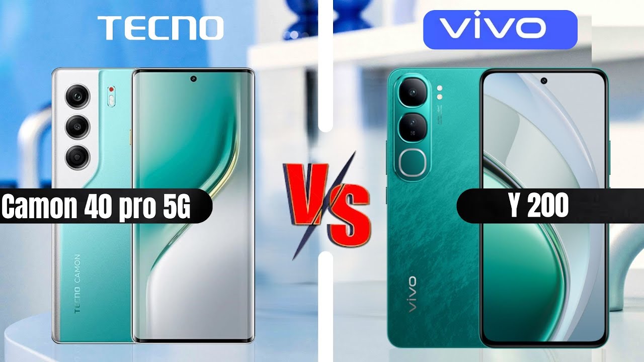 Vivo Y200 4G vs Tecno Camon 40 Pro 5G | Full Comparison 🔥 | 4G vs 5G &ndash; Which One Wins?