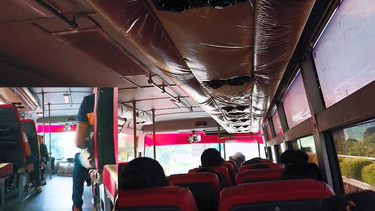 Expressway AC Bus Journey On Ashok Leyland Lynx AC Small SLTB Bus