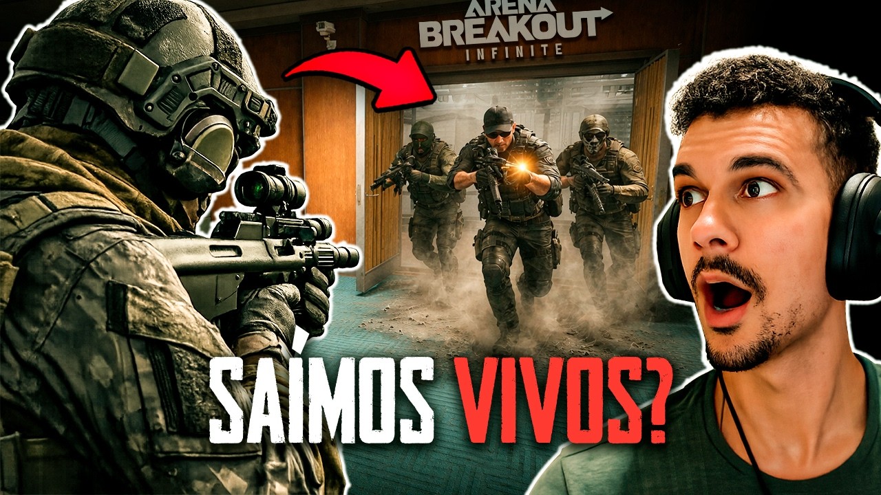 A RAID MAIS INSANA DO AEROPORTO - Arena Breakout Infinite!