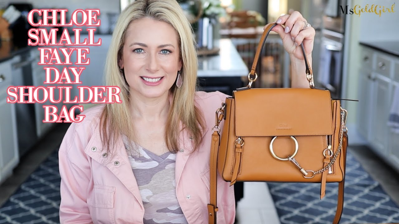 Chloe Faye Day Shoulder Bag | Review & What's In Mine | MsGoldgirl