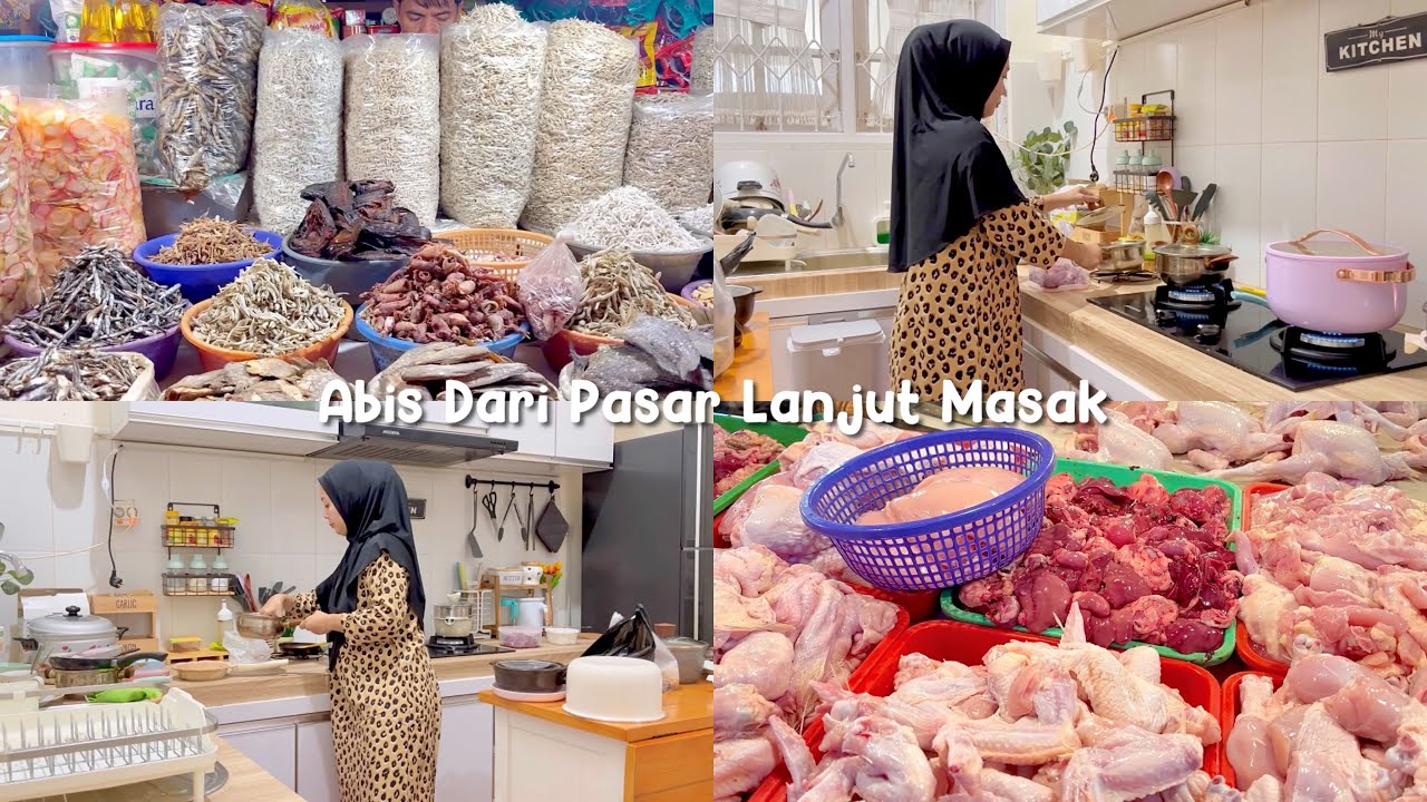 Ke Pasar Belanja Stok Prohe | Pulang nya Lanjut Masak Semur