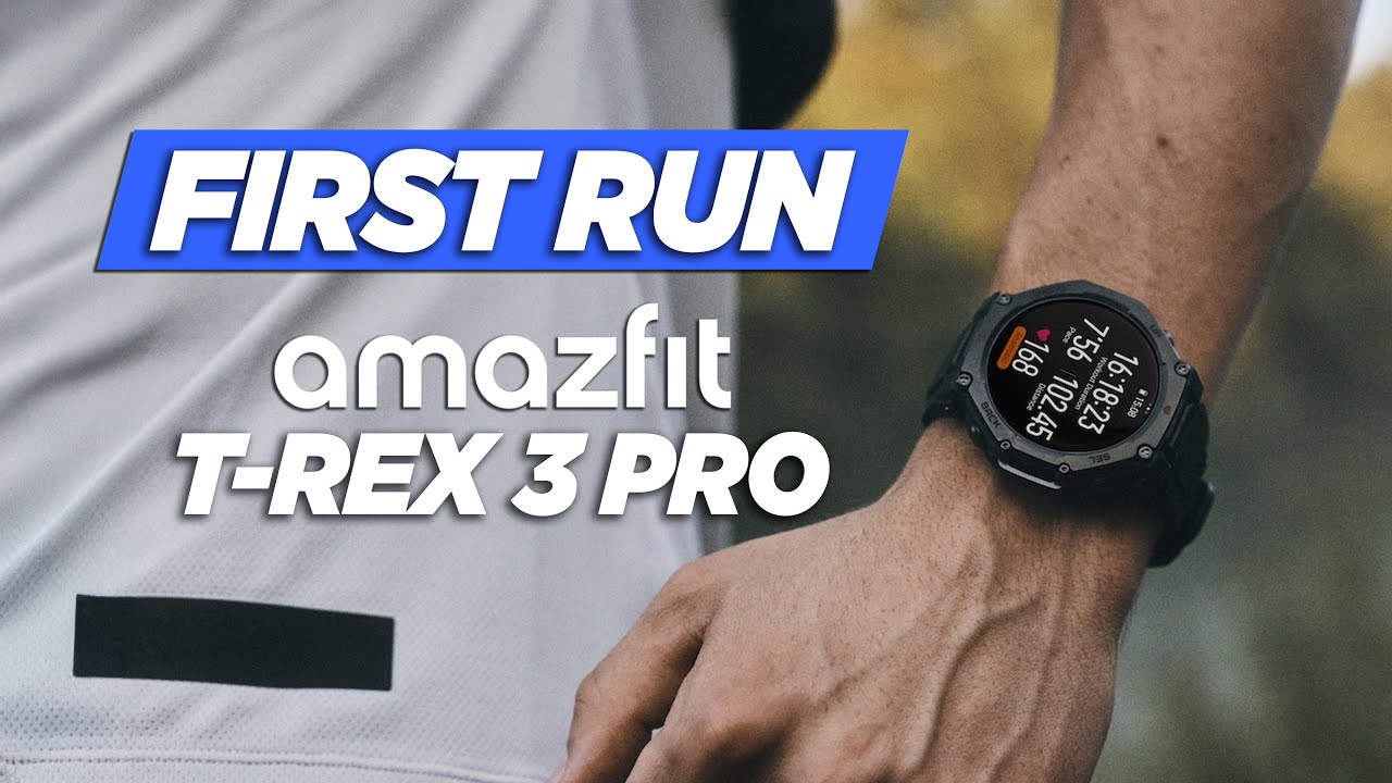 FIRST RUN AMAZFIT T-REX 3 PRO: GPS SUPER CEPAT & FITUR CANGGIH!