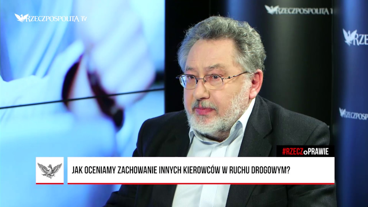 #RZECZoPRAWIE: Andrzej Markowski - Jak oceniamy zachowanie innych kierowc&oacute;w w ruchu drogowym?