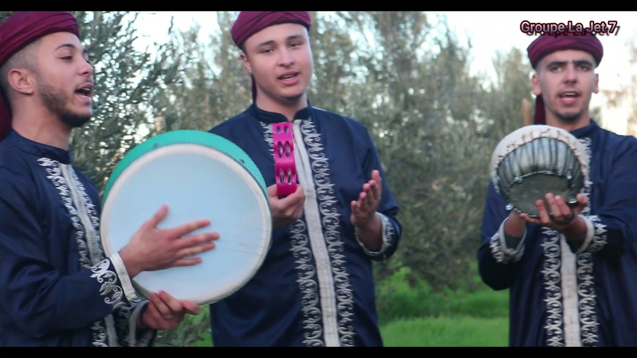 فرقة عيساوة #غليزان Groupe La Jet 7 الهمة و الشان