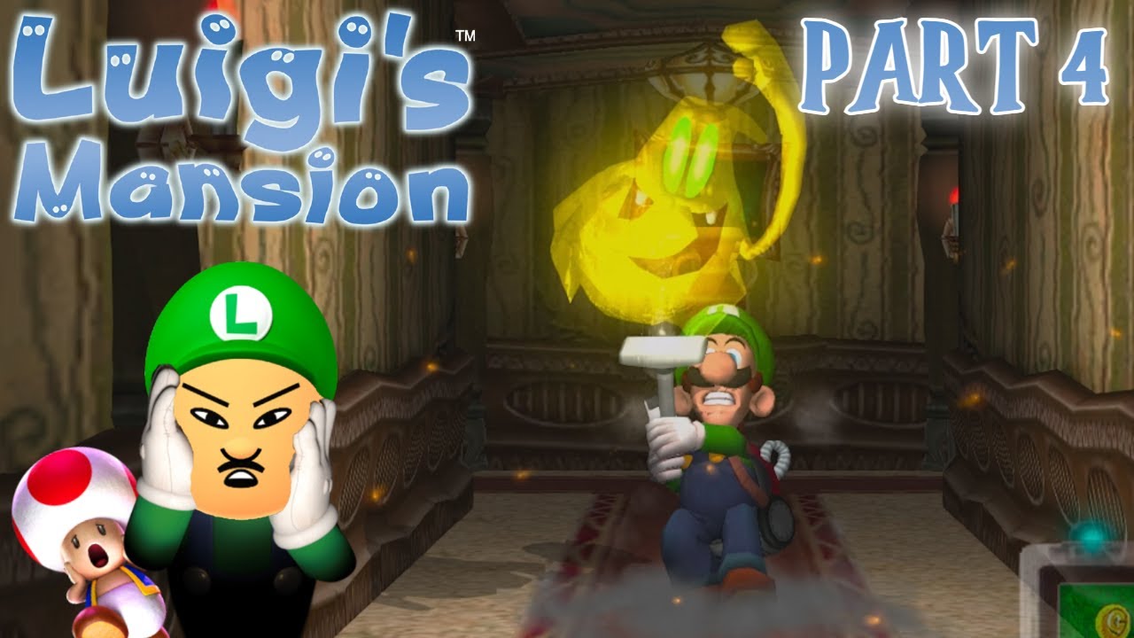 Ghost Busters - Luigi's Mansion: Part 4 - Let's Play