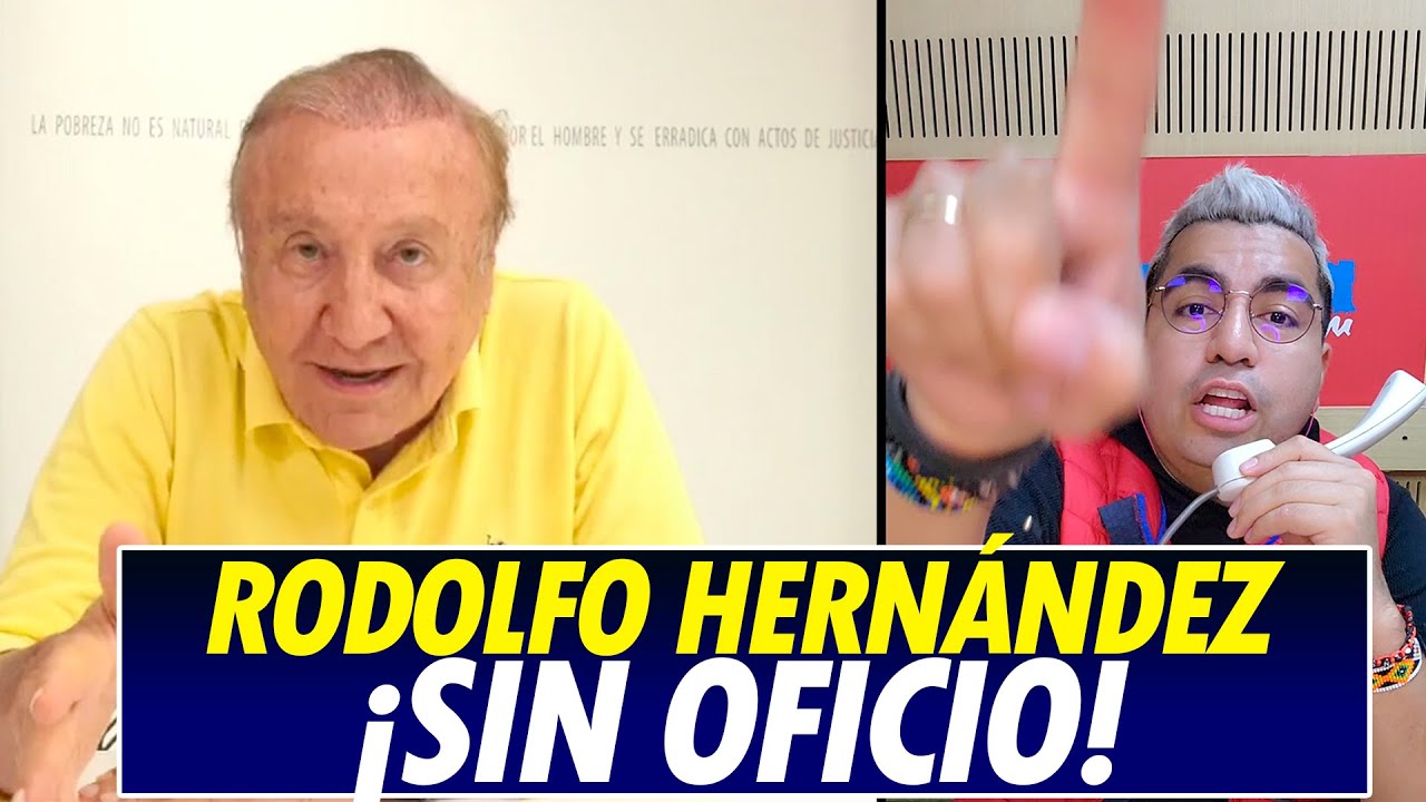 Rodolfo Hernández renunció al senado... ¡ahora no encuentra qué hacer! - Jhovanoty