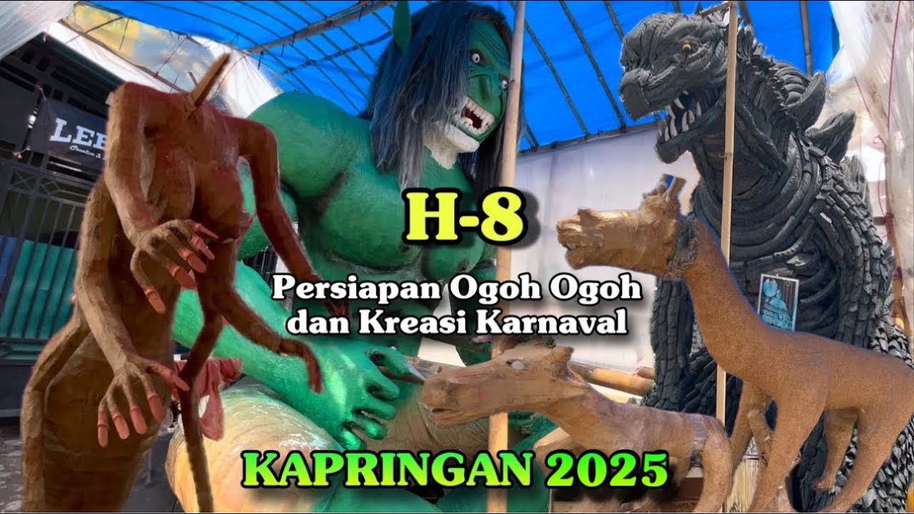 Review H-8 ❗️Persiapan Arak Arakan KAPRINGAN 2025 Krangkeng Indramayu