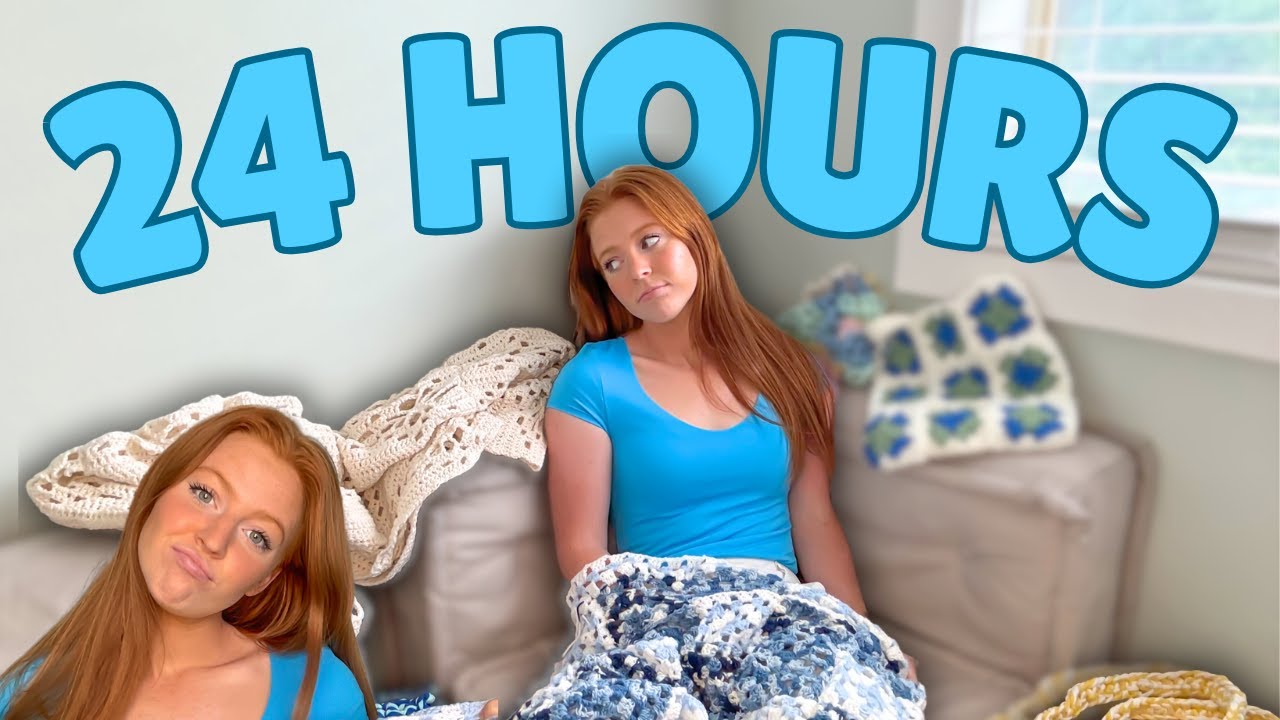 i crocheted for 24 hours straight... here's what happened