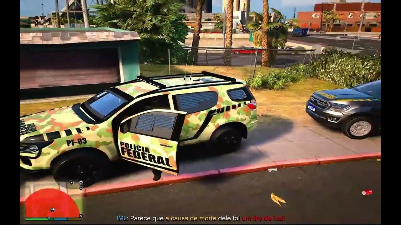 GTA V  OPERAÇÃO PESADA DA POLICIA FEDERAL COMTRA TRAFICANTES DE ARMAS, VÁRIOS CRIMINOSOS BALEADOS