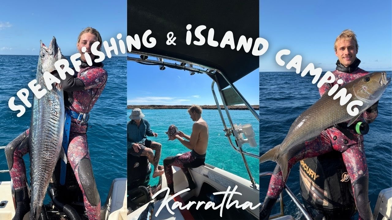 Travel Aus Episode 9: Karratha Islands - Spearfishing Spanish Mackerel, Green Jobfish & Coral Trout