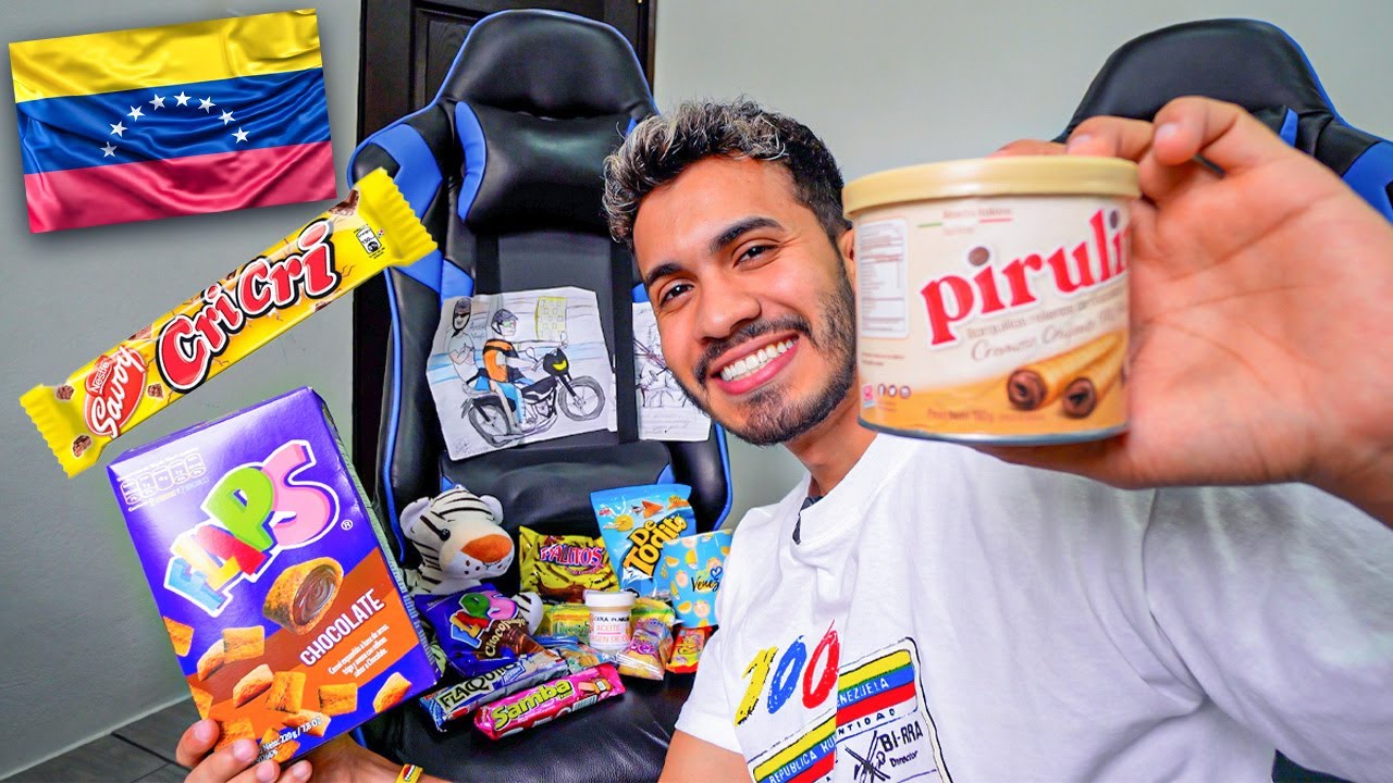 PROBANDO DULCES VENEZOLANOS 🇻🇪 | Casi me da algo 😱