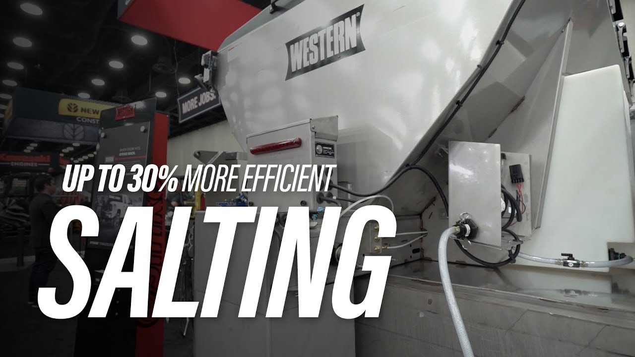 Pre-Wet System - Up to 30% More Efficient Salting
