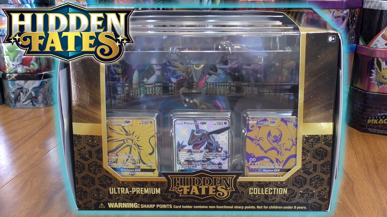 Распаковка Hidden Fates Ultra Premium Collection