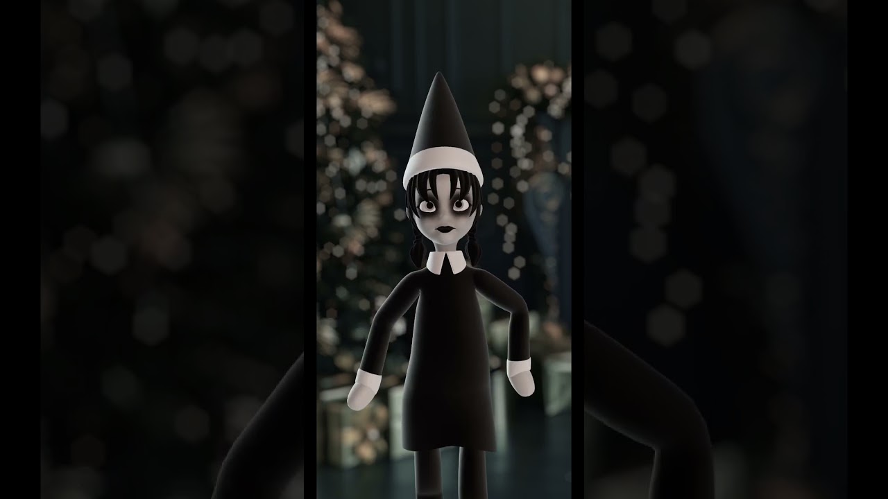 The Wednesday Elf on the Shelf