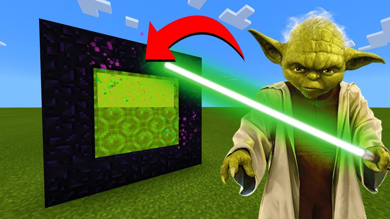 How To Make A Portal To The Star Wars Dimension in Minecraft!