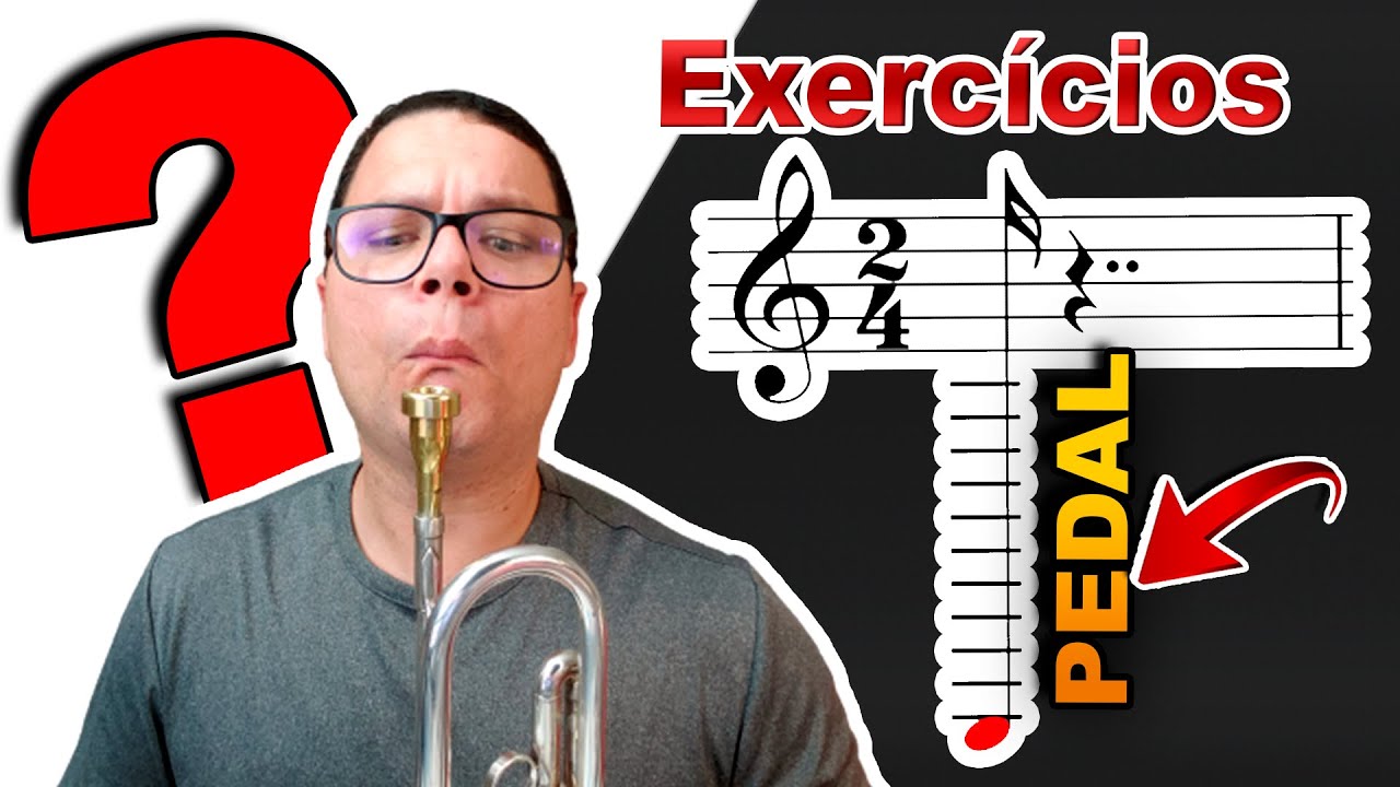 🟢 SÓ EXERCÍCIOS de Notas PEDAIS no Trompete (Pedal Tone Exercises)