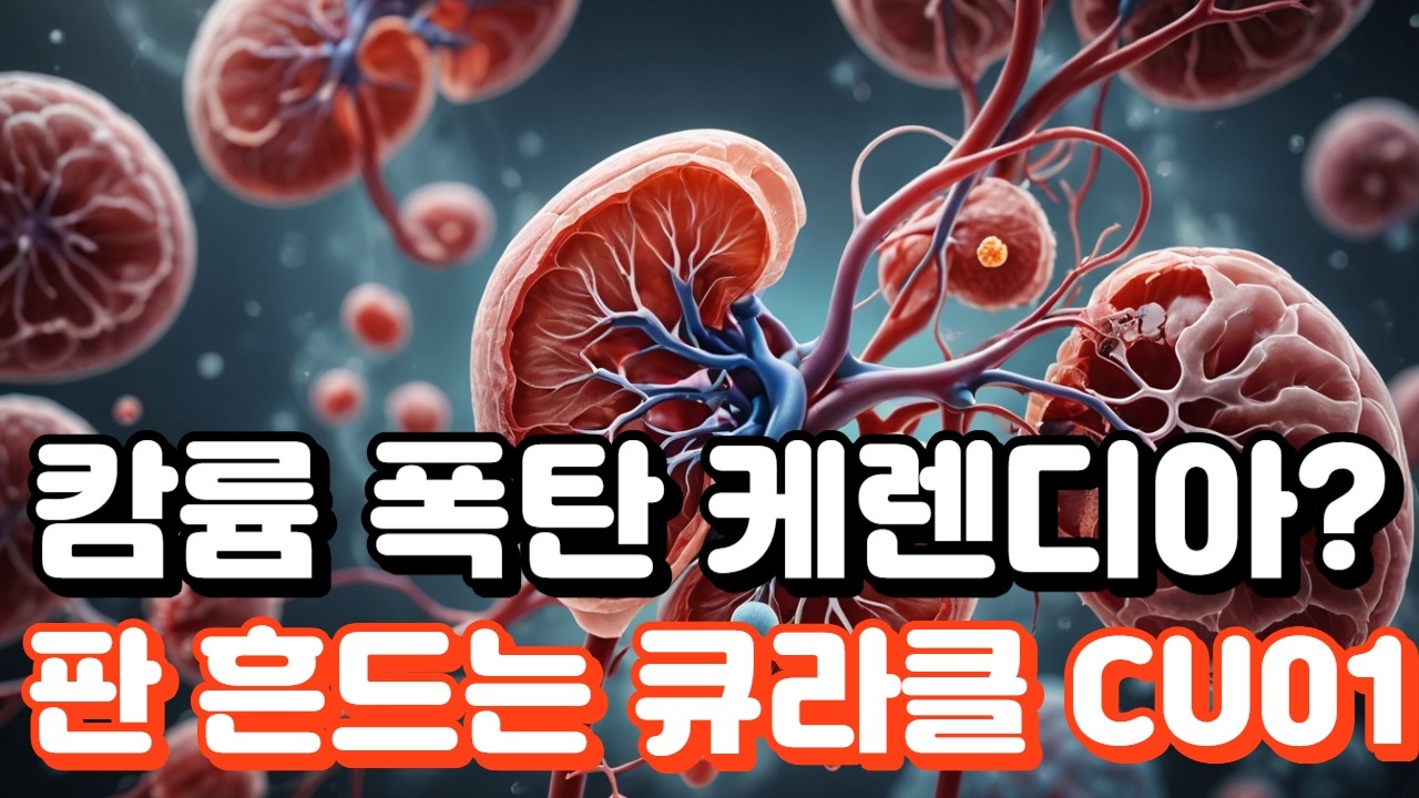 케렌디아 못 쓰는 환자들…큐라클 CU01이 대안 될까? #당뇨병성신증 #팜이데일리 #DKD #신증 #단백뇨 #사구체