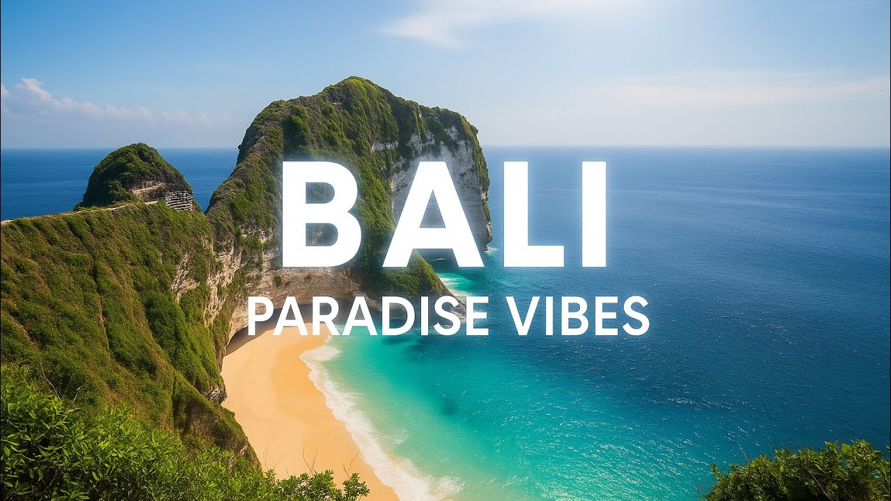 4K BALI SUMMER VIBES: Tropical Paradise Escape | Uplifting Chill House & Beach Music