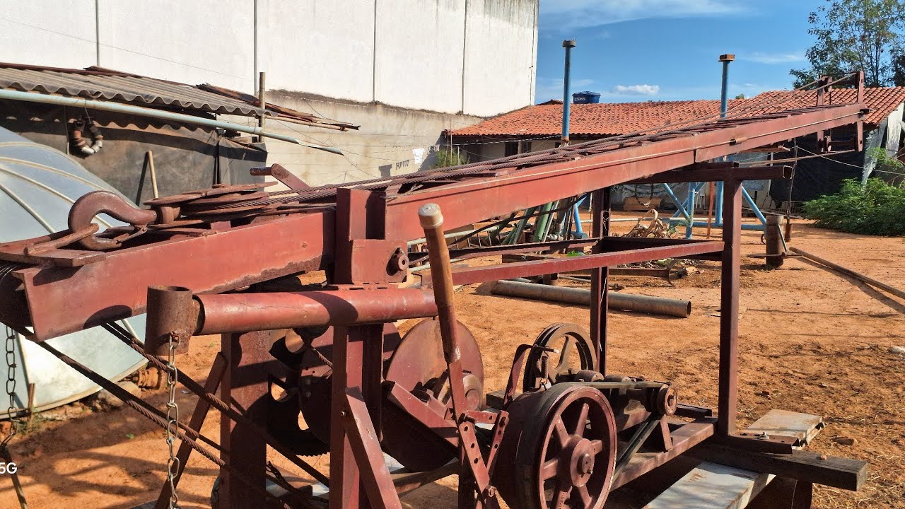 Maquina para manutenção de poços tubulares