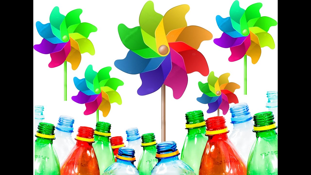 Rehilete con botellas