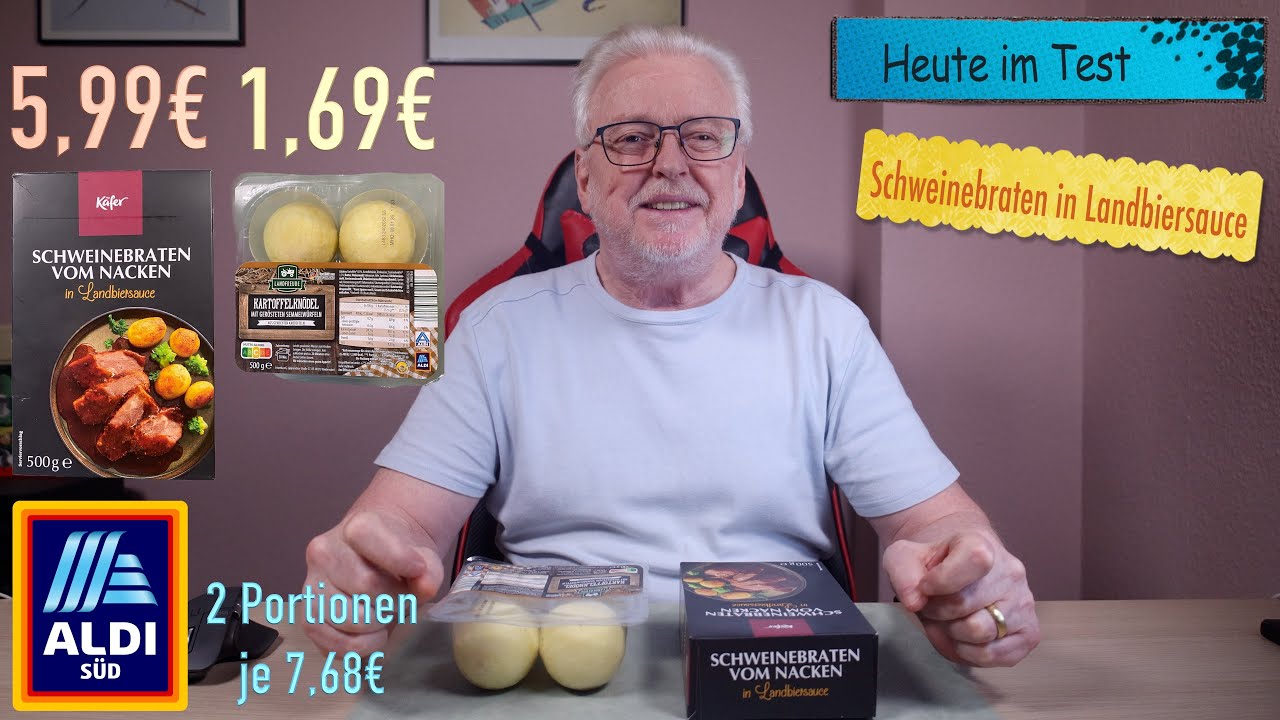 Nackenbraten von Käfer & Klöße aus dem Aldi Süd - Fertiggericht