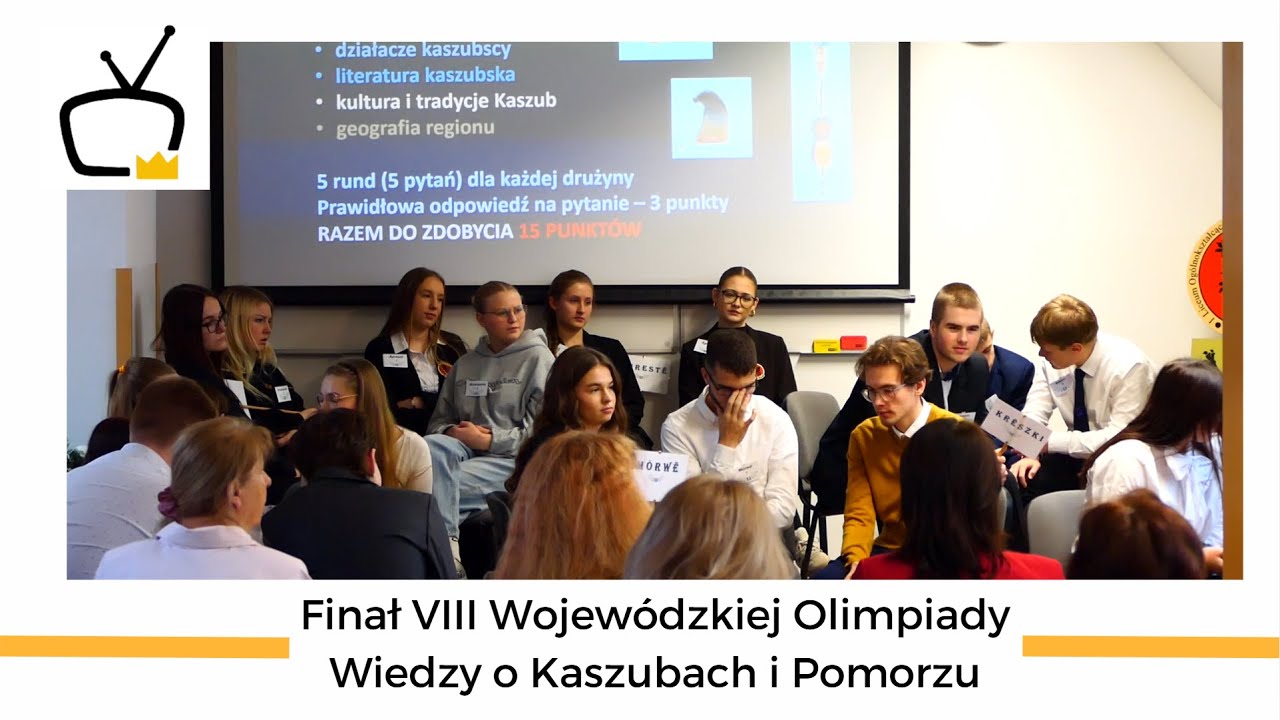 Finał VIII Wojewódzkiej Olimpiady Wiedzy o Kaszubach i Pomorzu
