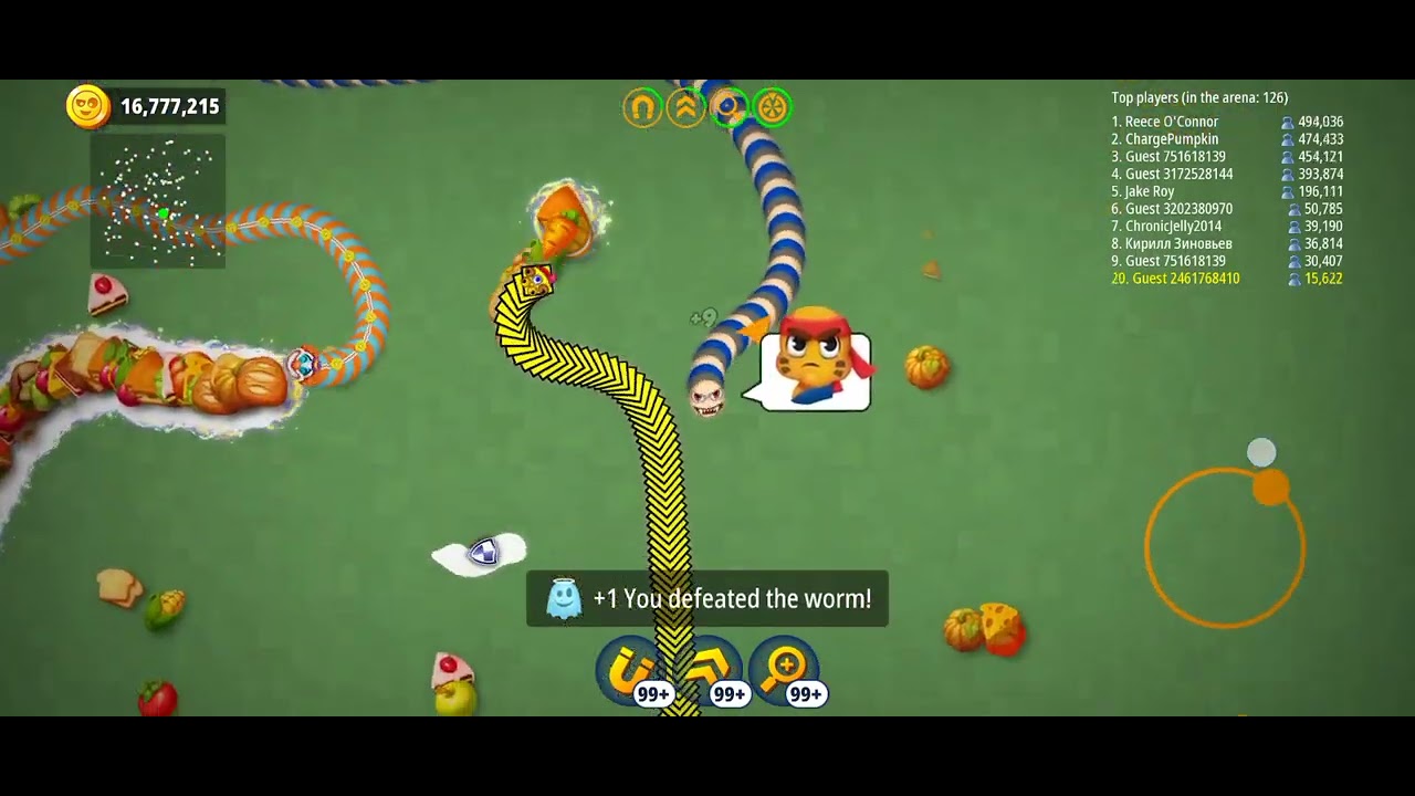 Worm zonees infinite kill the beginning of the killer