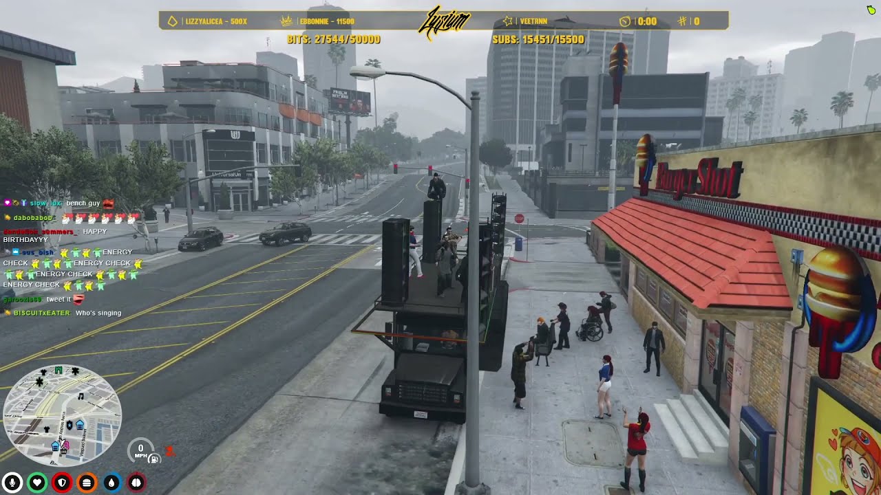 Benji Gets Party Bus For ASH'S Birthday Present | NoPixel 3.0 GTA V Roleplay