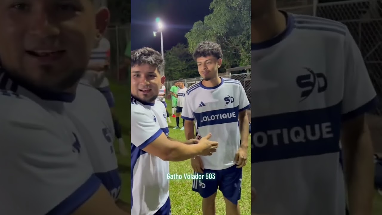 YA LISTOS PARA EL PARTIDO DE FÚTBOL