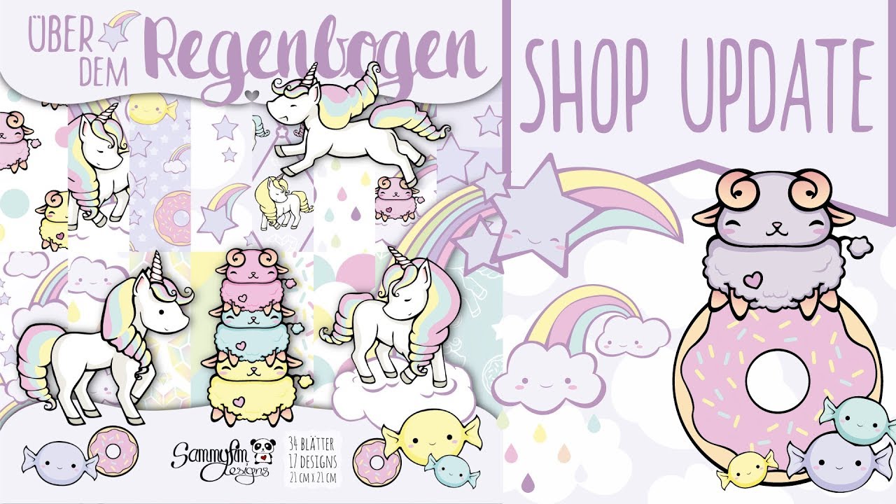 Meine Einhorn Kollektion &hearts; &Uuml;ber dem Regenbogen &hearts; Shop Update | DEUTSCH | Sammyfim