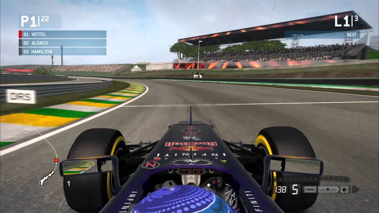F1 2013 Game - Difficulty Comparison