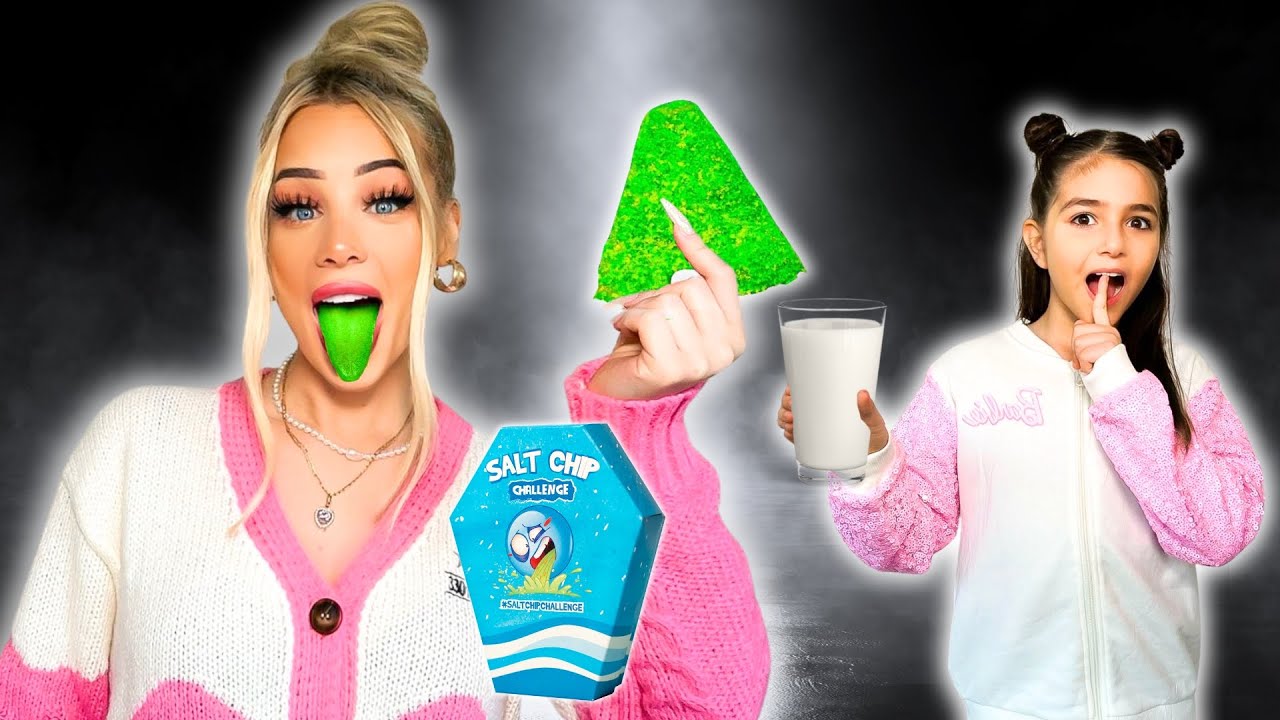 Kleines M&auml;dchen prankt mich mit SALT CHIP 😳