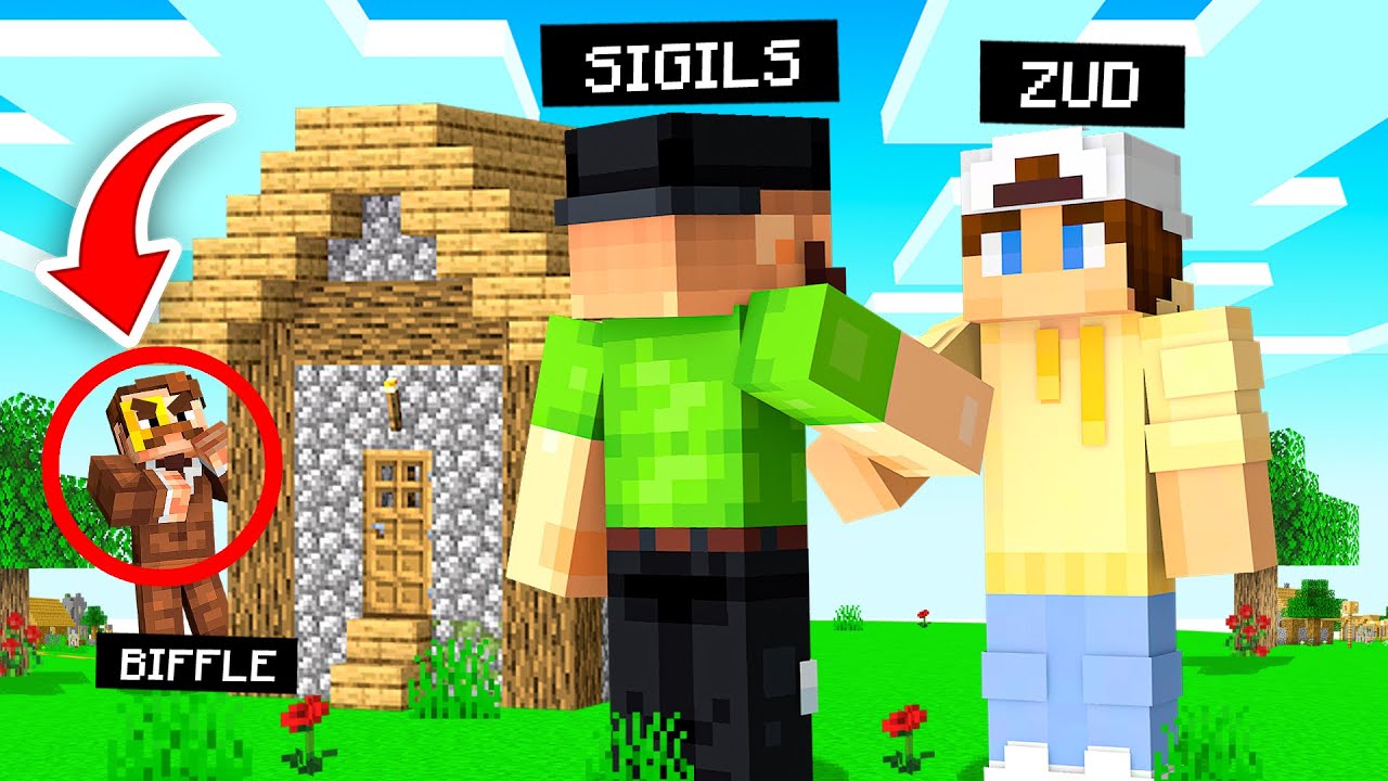TEAMING with my ENEMY in Camp Minecraft!