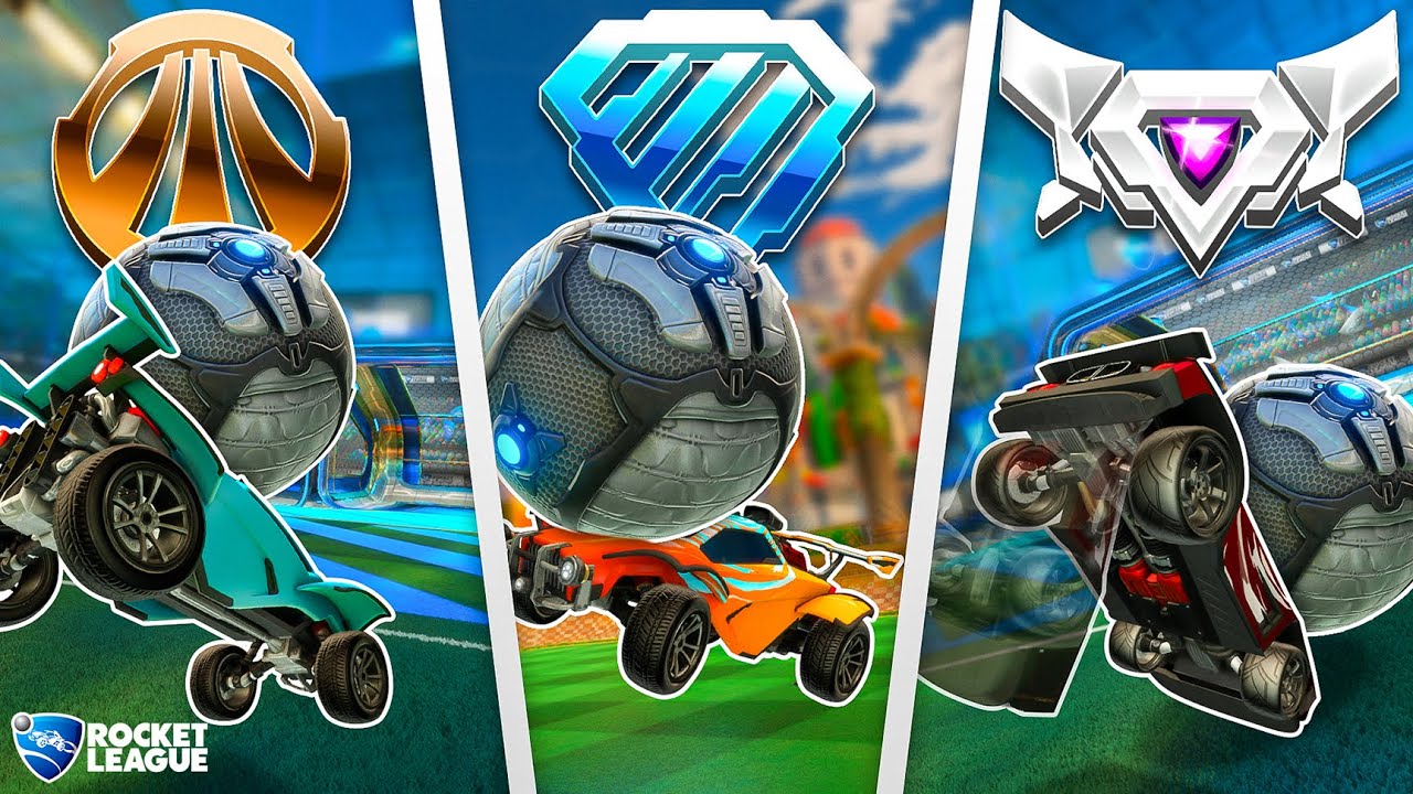 FLICK de CADA RANK no Rocket League!!!