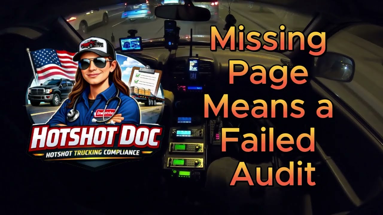 Hotshot CDL Driver Qualification File