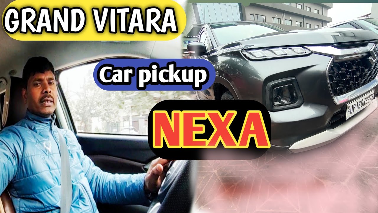 Noida Sector 23 Car pickup|| NEXA GROUND VITARA Shibu RR vlog