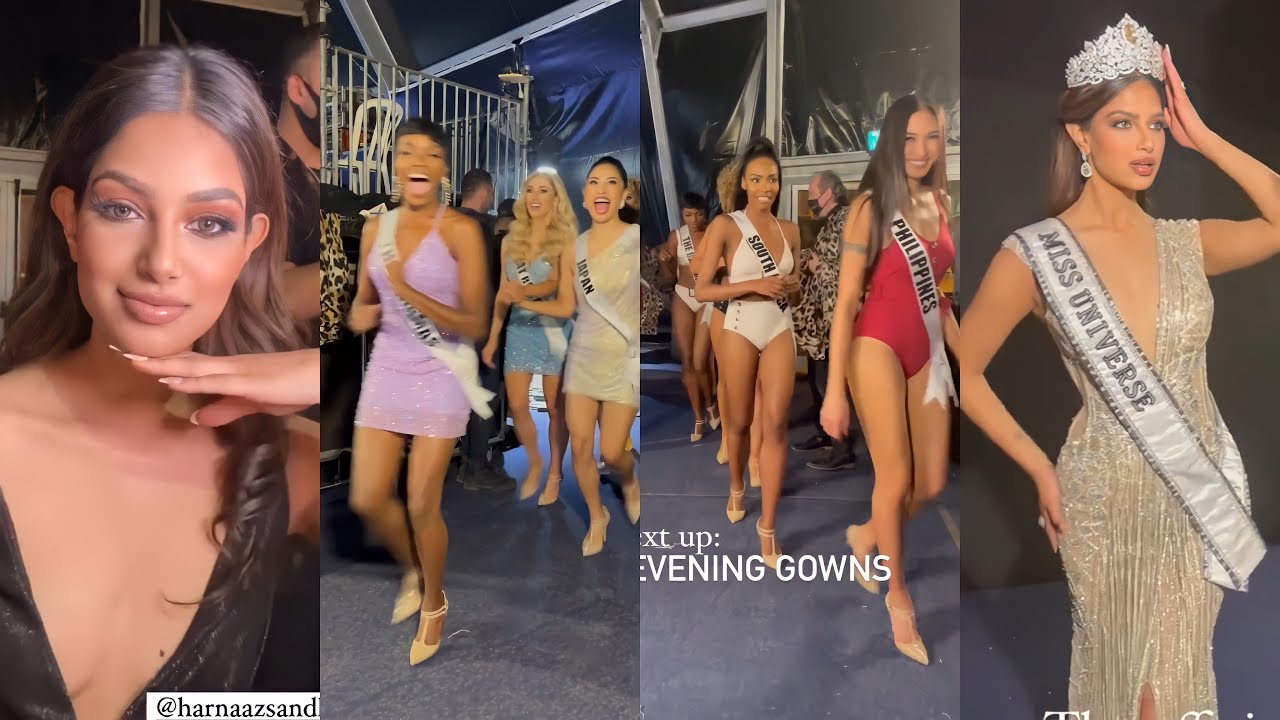 Miss Universe 2021 - Backstage Moments during Finals Night