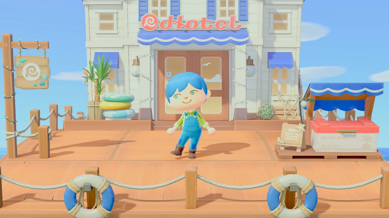 初見さんこんばんはホテルの7号室、８号室作って行くよ！『あつ森/あつまれどうぶつの森』