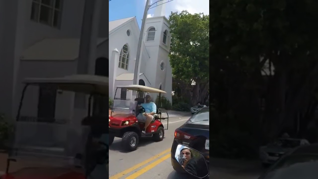 Riding mopeds in Key West was a BLAST! #floridakeys