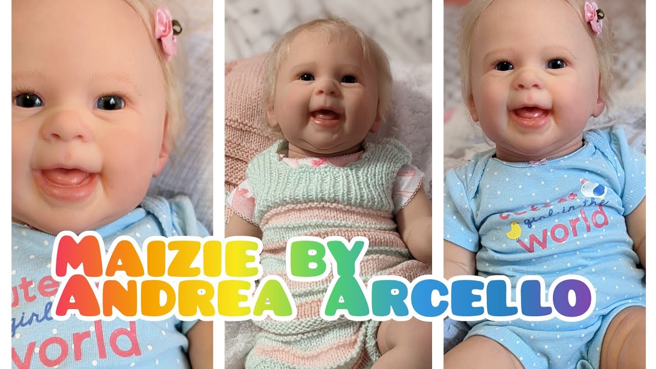 Reborn Baby Blanket Reveal: Maizie by Andrea Arcello