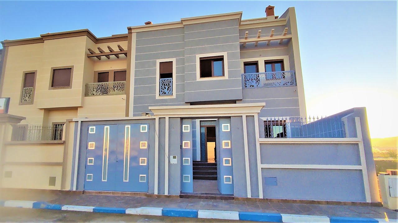 فيلا رائعة للبيع في حي المطار الناظور دخل تشوف الفيديو او مغاديش تندم/villa in verkauf nador