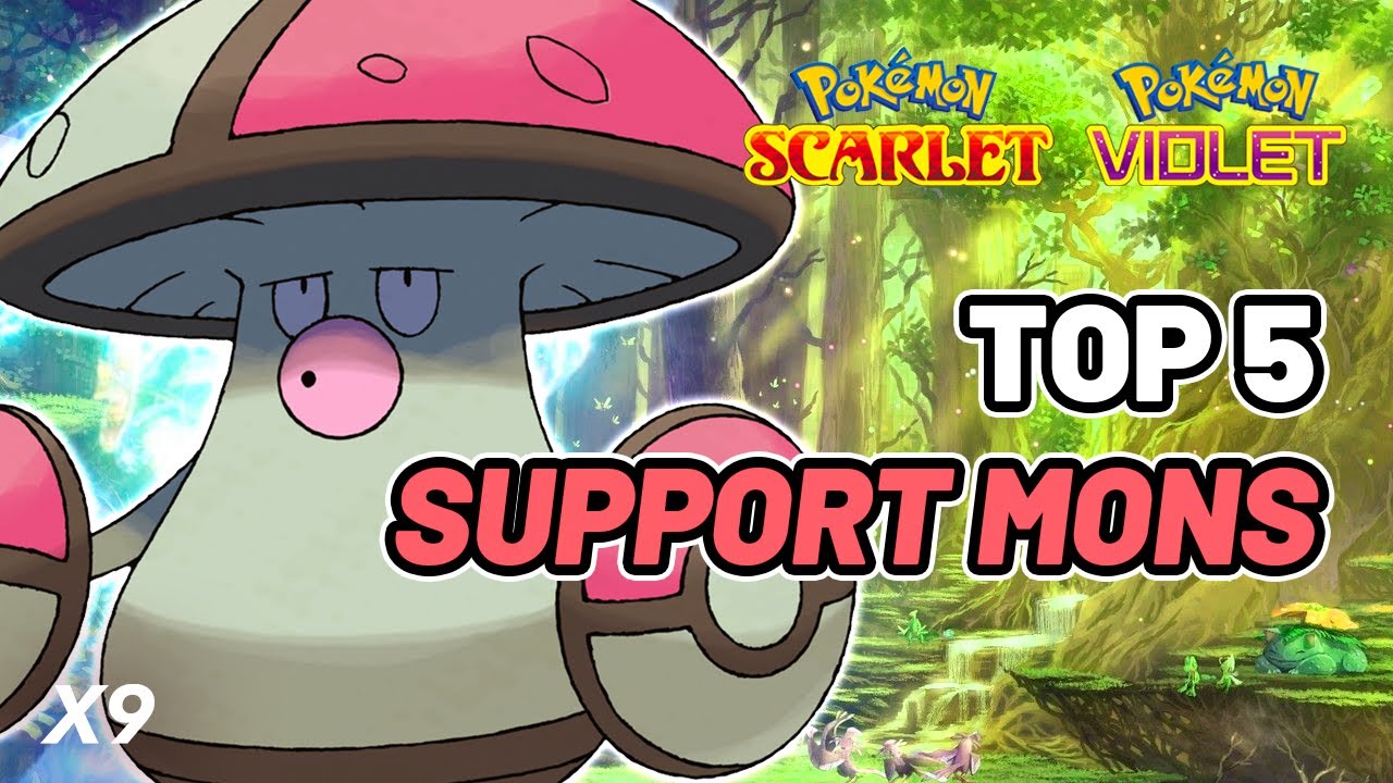 The Top 5 Support Pokémon in Scarlet and Violet