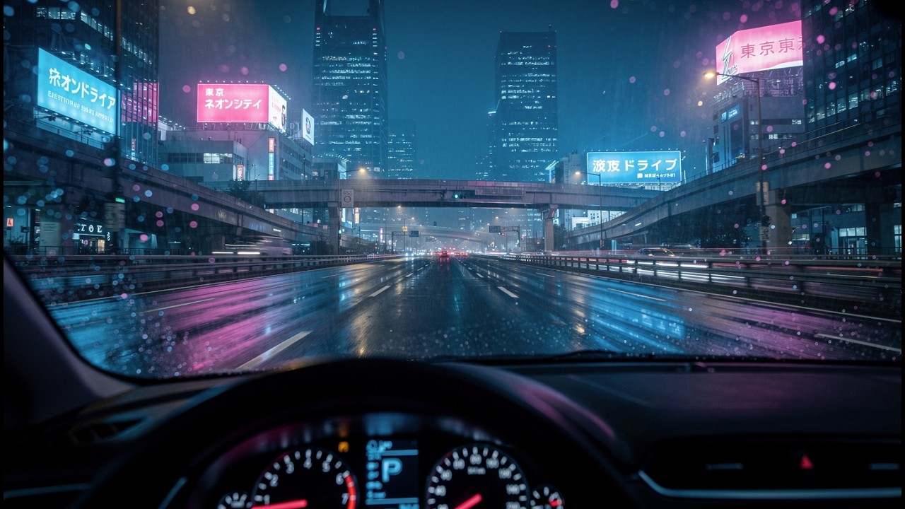 Night Drive Vibezzz — Tokyo Nights | Neon City Night Drive Mix