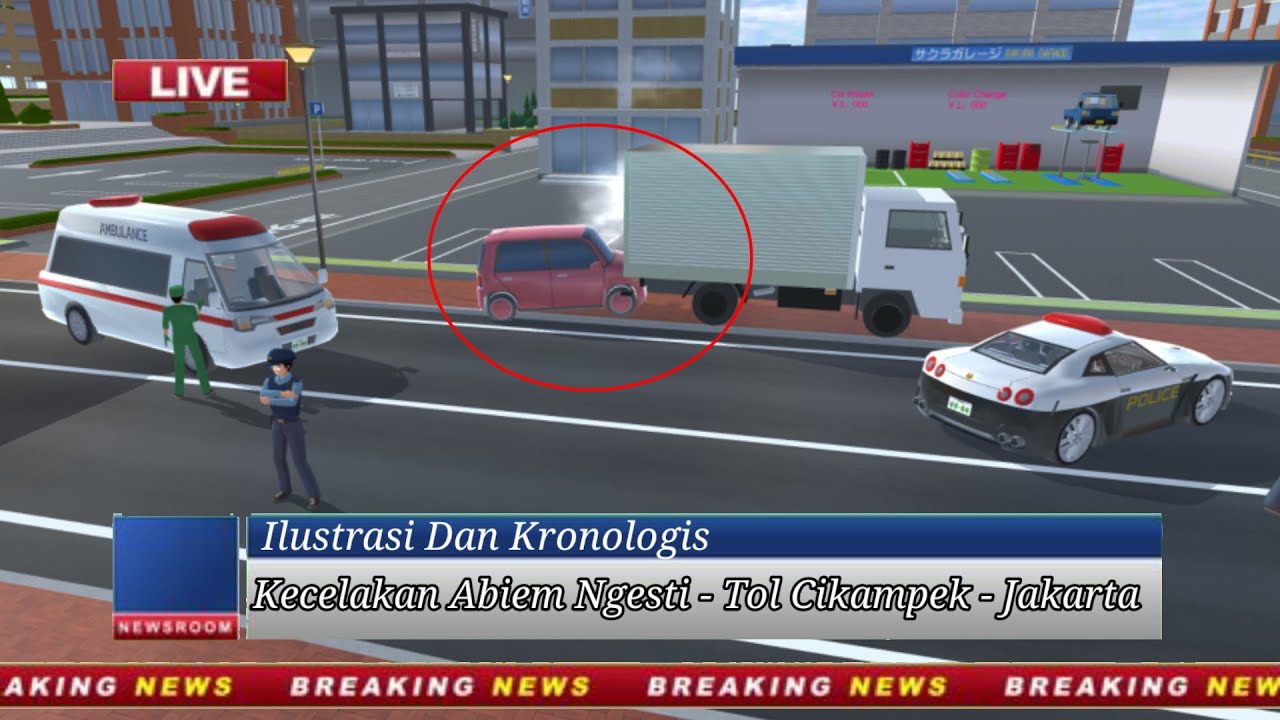 Illustration and Chronology of the Accident of Abiem Ngesti, the Prince of Dangdut