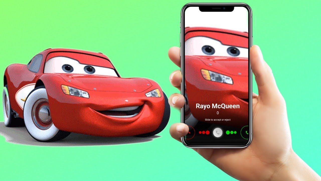 Llamada de rayo Mcqueen para los ni&ntilde;os